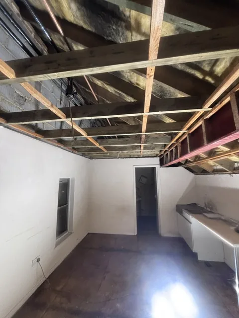 Controlled artex plasterboard strip-out in Whitechapel