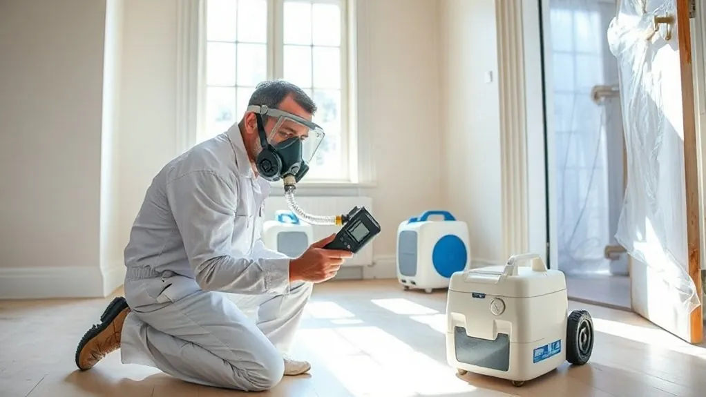 4-Stage Clearance Testing in Whitechapel — HSE-licensed specialists