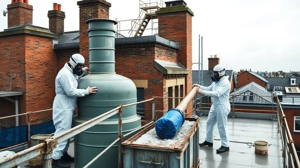 Water Tank & Flue Removal in Whitechapel — HSE-licensed specialists
